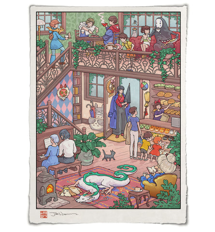 'A Trial of Strength' ジクレー版画