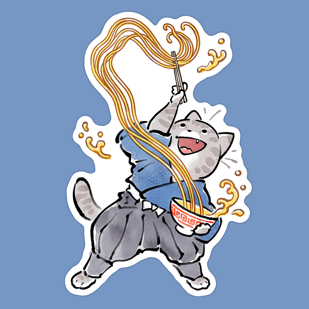 'Ramen Cat' Sticker