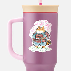 'Samurai Shiba' Sticker