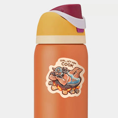 'Girl, Let Him Cook' Sticker