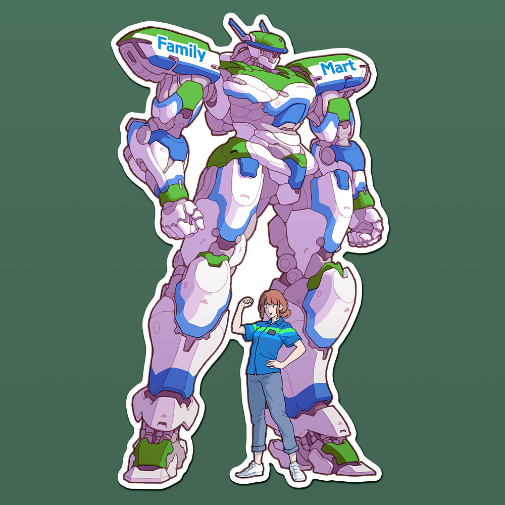 Family Mart Mecha Sticker