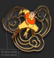Aang Pin (Clear Version)