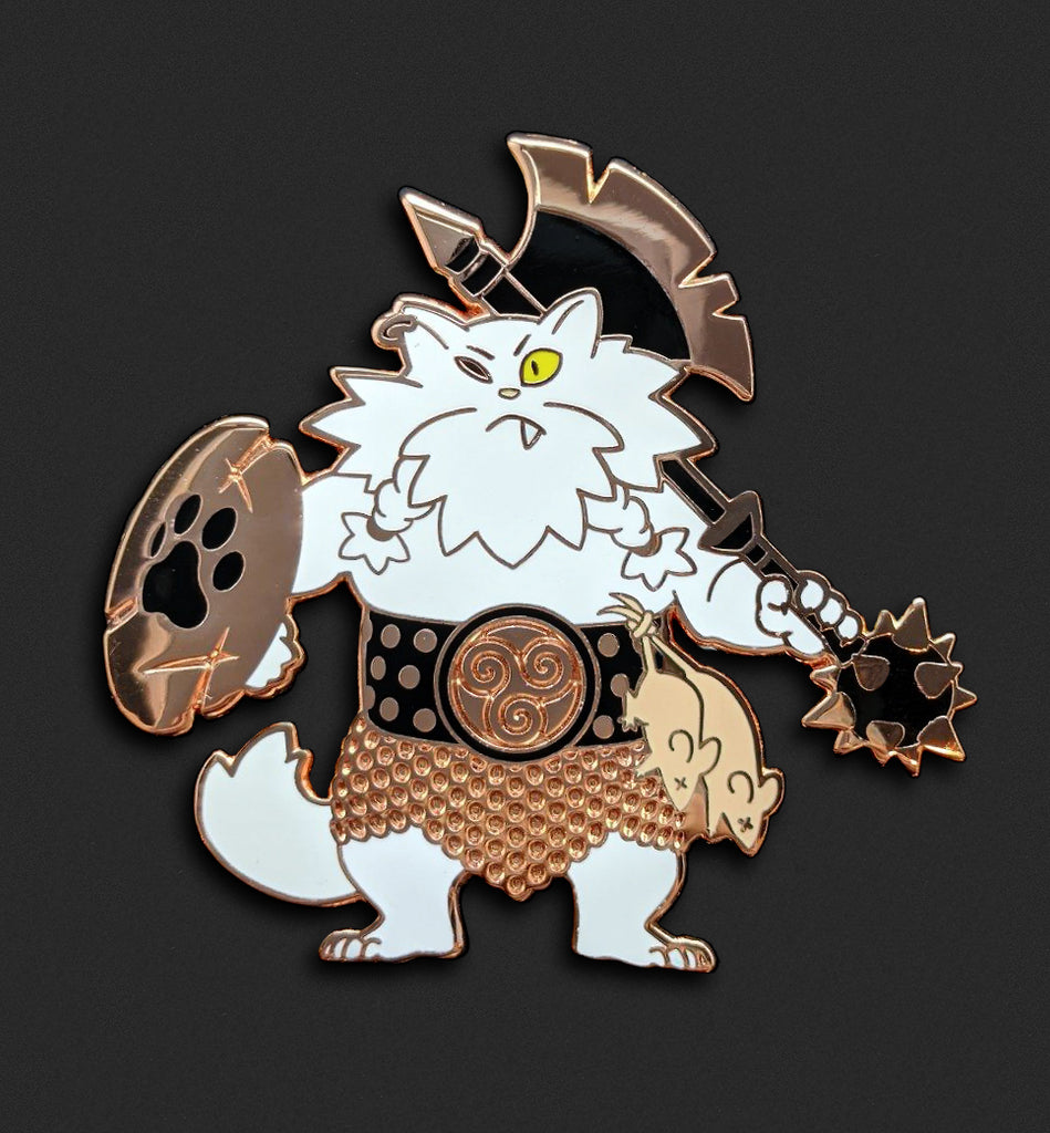 Barbarian Cat, White