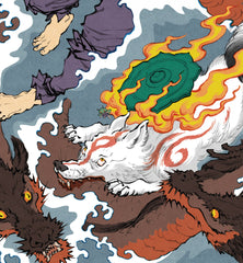 'The Eight-Forked Serpent' Giclée Print