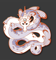 Pearl Dragon Pin