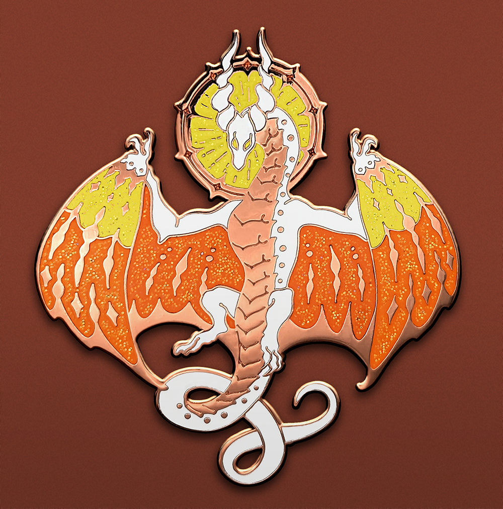 Sun Dragon Pin
