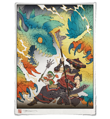 'Blood and Thunder' Giclée Print