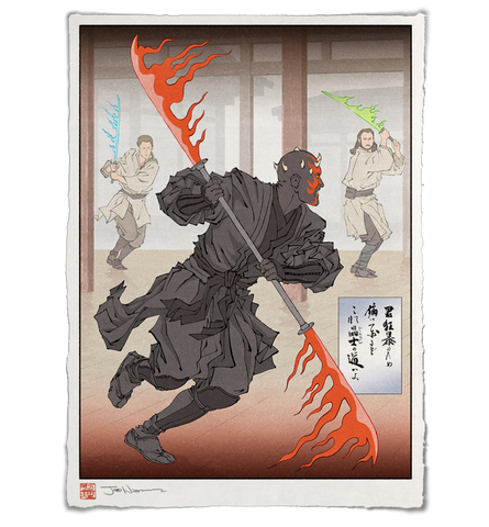 'A Trial of Strength' ジクレー版画