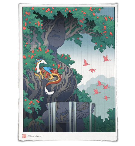 'A Trial of Strength' ジクレー版画