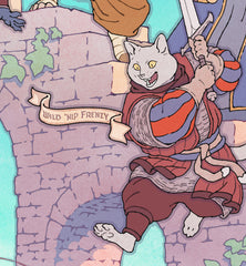 'Dungeon Cats' Giclée Print