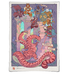 'Dungeon Cats' Giclée Print