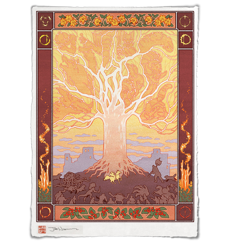 'A Trial of Strength' ジクレー版画