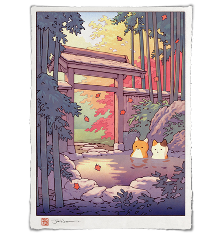 'A Trial of Strength' ジクレー版画