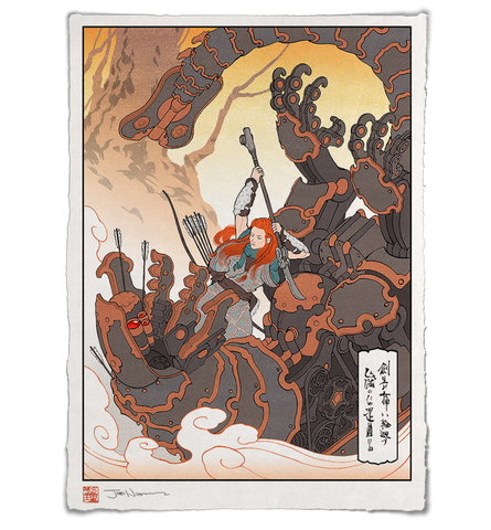 ​'Guardian Spirit' ジクレー版画