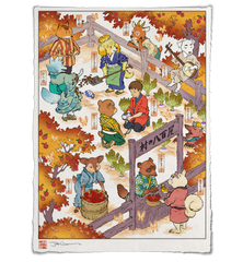 'It Takes a Village' - Fall Colors