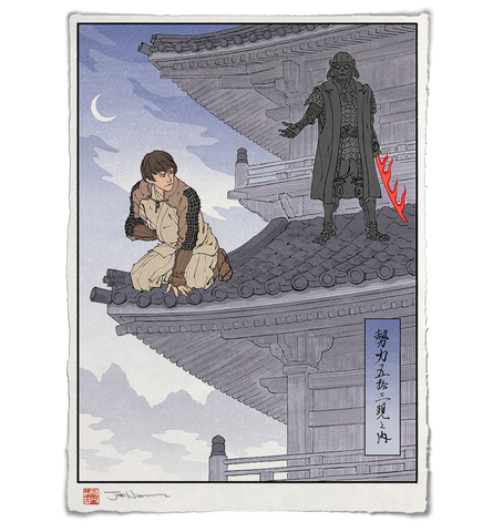 'A Trial of Strength' ジクレー版画