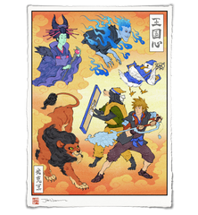 'Keepers of the Key' Giclée Print