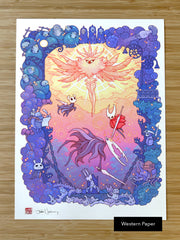 'Nail and Needle' Giclée Print