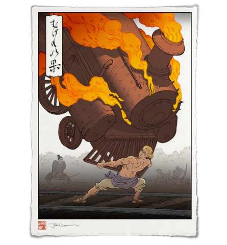 'End of the Line' ジクレー版画