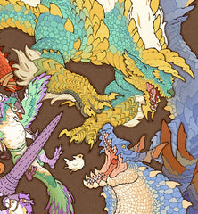 **Pre-Order** 'Among Monsters' Wall Scroll