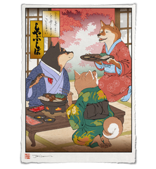 'Shabu Shiba' Giclee Print