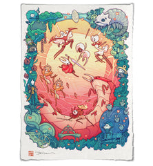 'Silk and Sting' Giclée Print