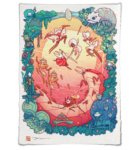 'A Trial of Strength' ジクレー版画