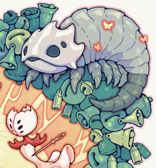 'Silk and Sting' Giclée Print