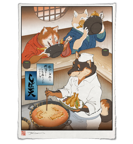 'The Dragon's Gift' ジクレー版画