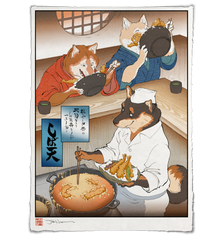 'Shiba Tempura' Giclee Print