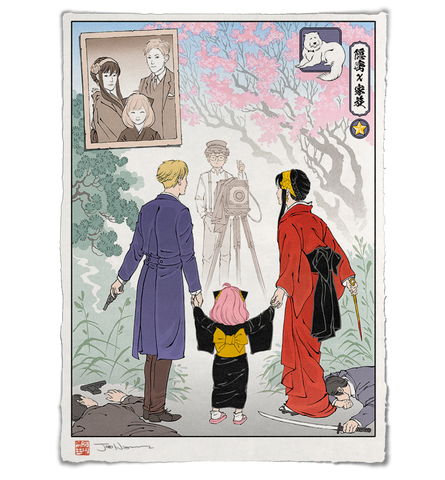 'A Trial of Strength' ジクレー版画