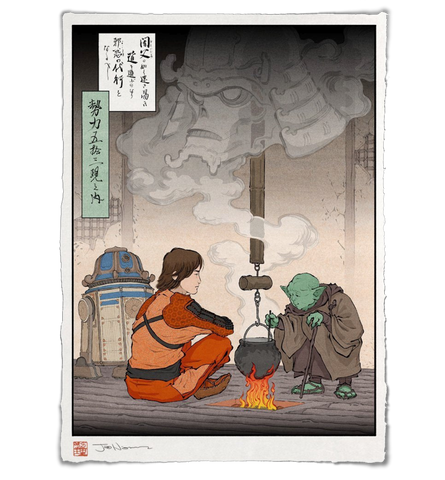 'A Trial of Strength' ジクレー版画