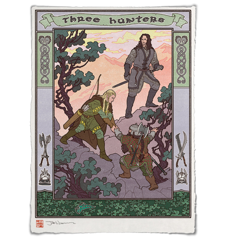 'A Trial of Strength' ジクレー版画