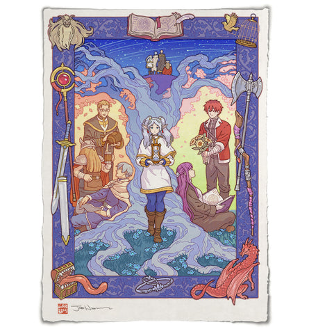 'A Trial of Strength' ジクレー版画