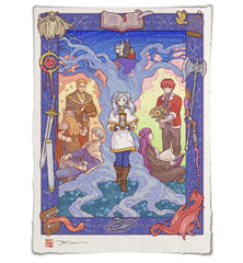 'Time Erodes, but Love Endures' Giclée Print