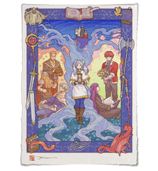 'Time Erodes, but Love Endures' Giclée Print