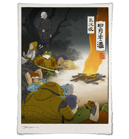 'Times Burned Bright' ジクレー版画