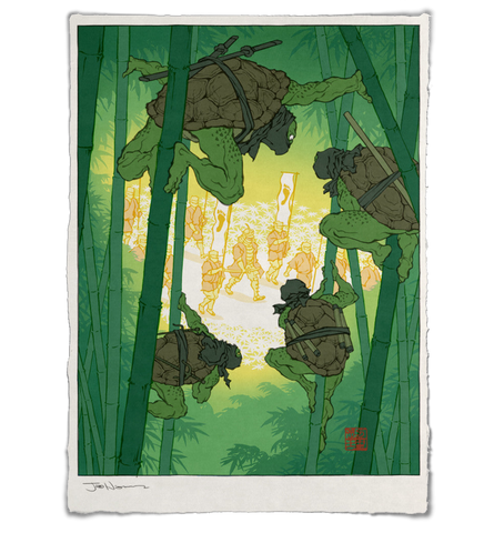 'Trouble Afoot' ジクレー版画