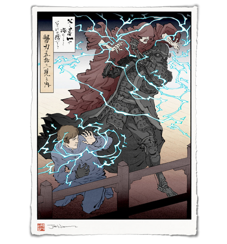 'A Trial of Strength' ジクレー版画