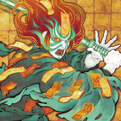Print: MTG Limited Edition - 'Berserk' Metallic Giclée Print