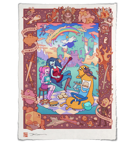 'A Trial of Strength' ジクレー版画