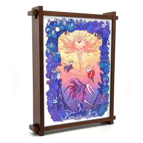 'Nail and Needle' Shadow Box