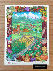 'Pelican Town' Giclée Print