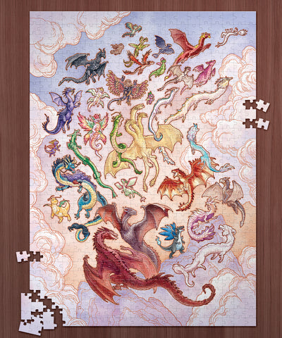 'Dragons in Flight' Puzzle