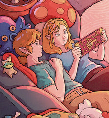 'Quiet Night Together' Giclée Print