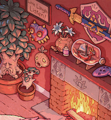 'Quiet Night Together' Giclée Print