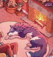 'Quiet Night Together' Giclée Print