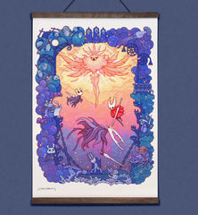 **Pre-Order** 'Nail and Needle' Scroll