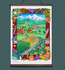 **Pre-Order** 'Pelican Town' Scroll