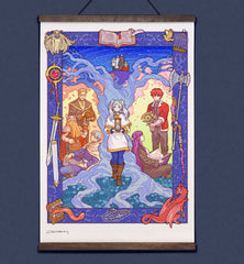 **Pre-Order** 'Time Erodes but Love Endures' Scroll